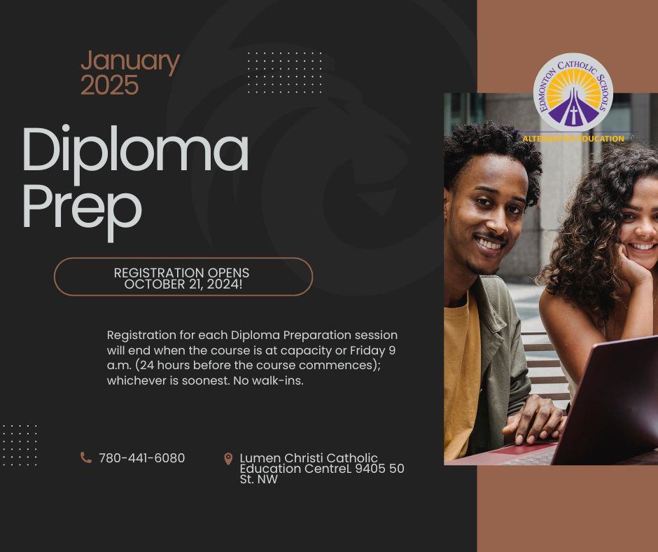 Diploma Prep January Advertisement